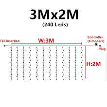 Load image into Gallery viewer, Christmas LED String Lights