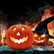 Load image into Gallery viewer, Nightlight Halloween Pumpkin Lantern