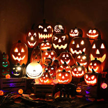 Load image into Gallery viewer, Nightlight Halloween Pumpkin Lantern