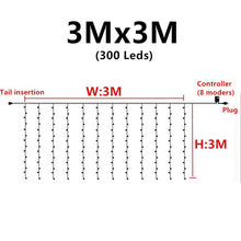 Load image into Gallery viewer, Christmas LED String Lights