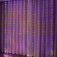 Load image into Gallery viewer, Christmas Curtain Lights