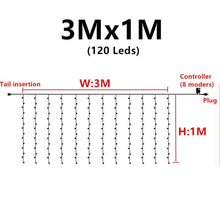 Load image into Gallery viewer, Christmas LED String Lights