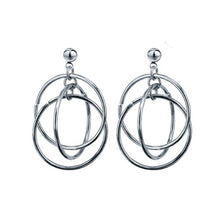 Load image into Gallery viewer, Three Rings Earrings