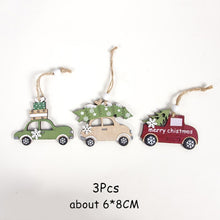 Load image into Gallery viewer, Black Friday gift  : New Year Xmas Elk Wood Craft Christmas