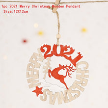 Load image into Gallery viewer, Black Friday gift  : New Year Xmas Elk Wood Craft Christmas