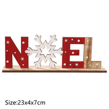 Load image into Gallery viewer, Black Friday gift  : New Year Xmas Elk Wood Craft Christmas