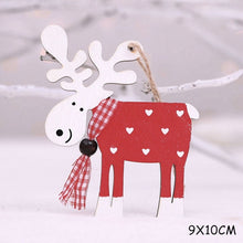 Load image into Gallery viewer, Black Friday gift  : New Year Xmas Elk Wood Craft Christmas