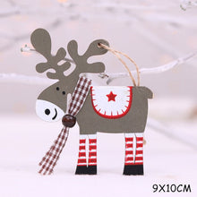 Load image into Gallery viewer, Black Friday gift  : New Year Xmas Elk Wood Craft Christmas