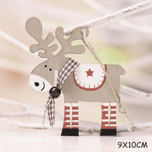 Load image into Gallery viewer, Black Friday gift  : New Year Xmas Elk Wood Craft Christmas