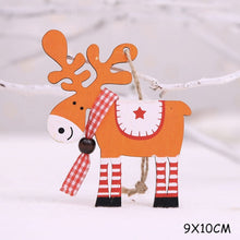 Load image into Gallery viewer, Black Friday gift  : New Year Xmas Elk Wood Craft Christmas