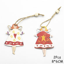 Load image into Gallery viewer, Black Friday gift  : New Year Xmas Elk Wood Craft Christmas