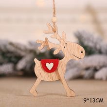 Load image into Gallery viewer, Black Friday gift  : New Year Xmas Elk Wood Craft Christmas