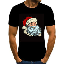 Load image into Gallery viewer, 2021 New Year's Clothing Christmas T-shirt Santa's Latest Men's and Women's 3D T Shirt