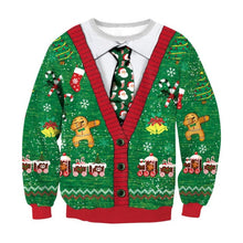 Load image into Gallery viewer, Men Women Ugly Christmas Sweaters Jumpers Tops Happy Birthday Jesus