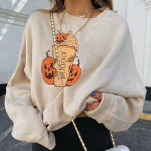 Load image into Gallery viewer, Autumn Hoodies Sweatshirt Oversize Women Casual Loose Halloween