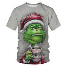 Load image into Gallery viewer, Men's Christmas Printed T-Shirt, Large Fashion Breathable T-Shirt