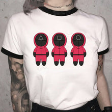 Load image into Gallery viewer, Squid Game Korean Teleplay T-shirt Women