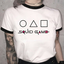 Load image into Gallery viewer, Squid Game Korean Teleplay T-shirt Women