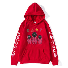 Load image into Gallery viewer, Squid Game Costumes Hoodie Women Warm Fleece