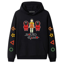 Load image into Gallery viewer, Squid Game Costumes Hoodie Women Warm Fleece