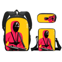 Load image into Gallery viewer, Squid game tutorial bag student schoolbag