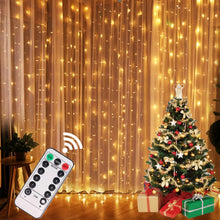 Load image into Gallery viewer, Black Friday  : Christmas Lights Curtain Garland Merry Christmas Decorations