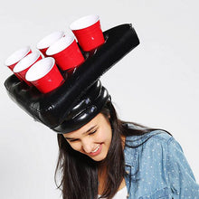 Load image into Gallery viewer, Inflatable Beer Pong Party Hat