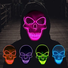 Load image into Gallery viewer, Skeleton Halloween Mask
