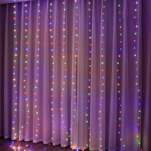 Load image into Gallery viewer, Christmas Curtain Lights
