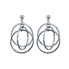 Load image into Gallery viewer, Three Rings Earrings
