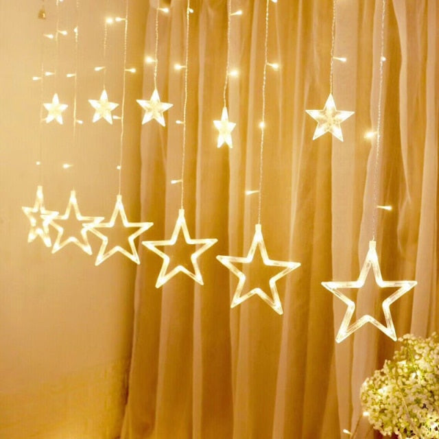 Twinkle Star/Moon Fairy Light Decoration