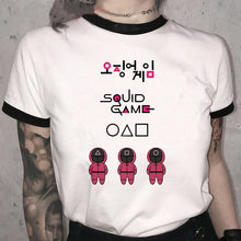 Load image into Gallery viewer, Squid Game Korean Teleplay T-shirt Women
