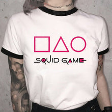 Load image into Gallery viewer, Squid Game Korean Teleplay T-shirt Women
