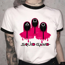 Load image into Gallery viewer, Squid Game Korean Teleplay T-shirt Women
