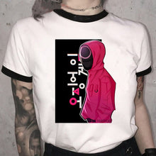 Load image into Gallery viewer, Squid Game Korean Teleplay T-shirt Women
