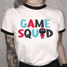 Load image into Gallery viewer, Squid Game Korean Teleplay T-shirt Women
