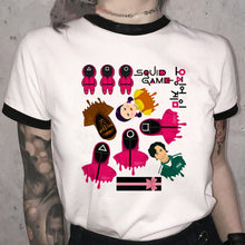 Load image into Gallery viewer, Squid Game Korean Teleplay T-shirt Women
