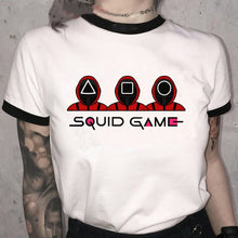 Load image into Gallery viewer, Squid Game Korean Teleplay T-shirt Women
